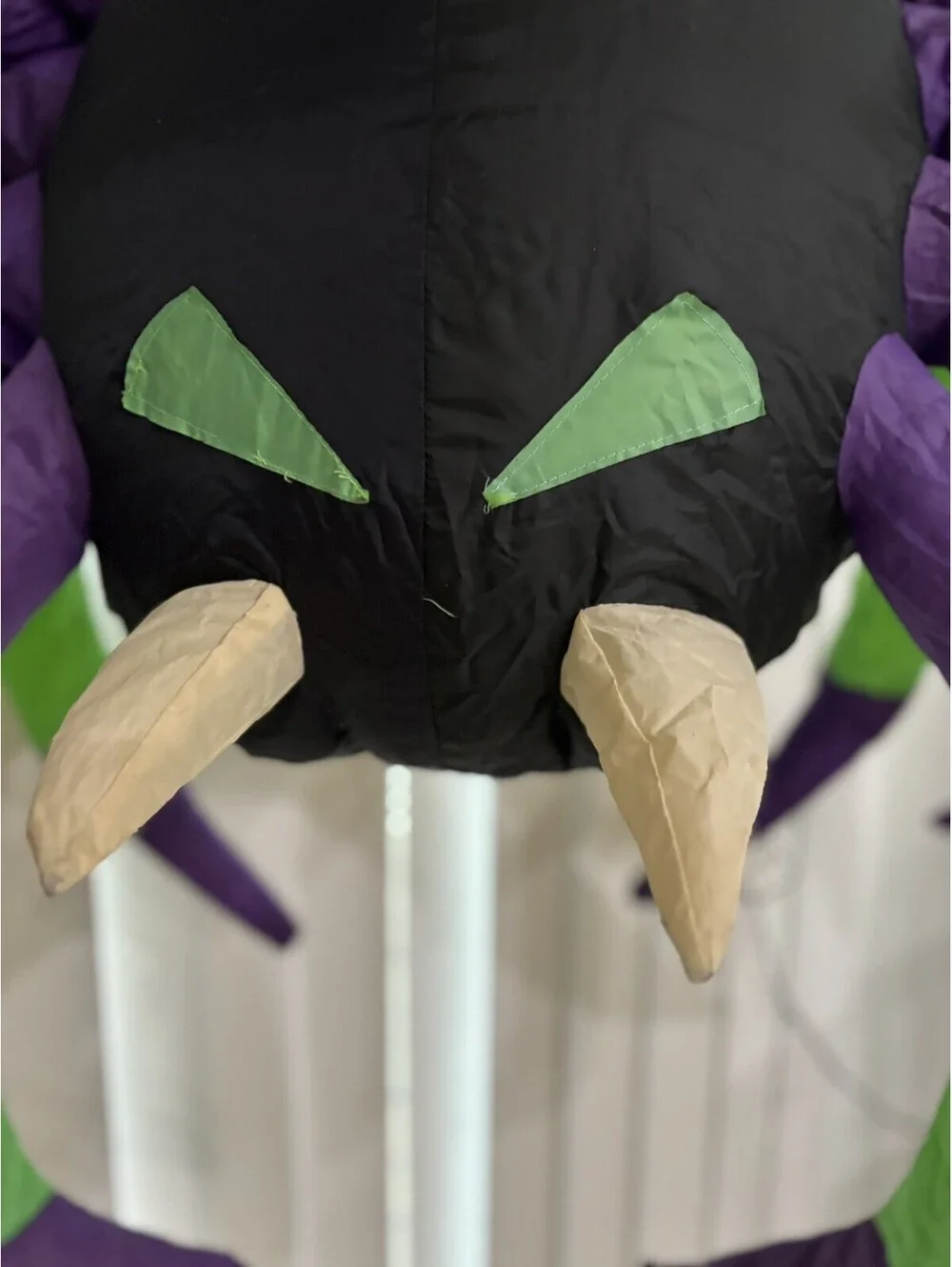 Self-Inflatable Hanging 5’ Long Halloween Spider With 1 Cord By Air Flowz Tested